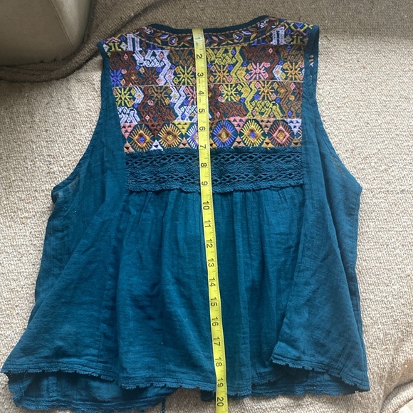 Free People embroidered top - small - Picture 6 of 7